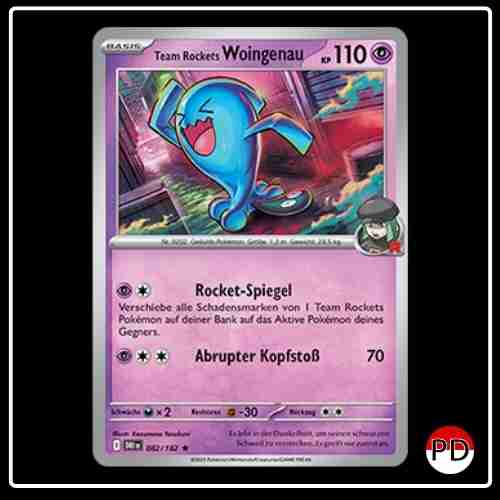 Team Rockets Woingenau 082/182 Pokemon Ewige Rivalen