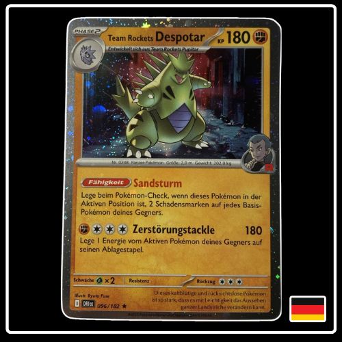Team Rockets Despotar 096/182 Cosmic Holo Promo Ewige Rivalen