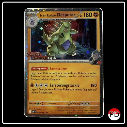 Team Rockets Despotar 096/182 Pokemon STAMP Ewige Rivalen Promo