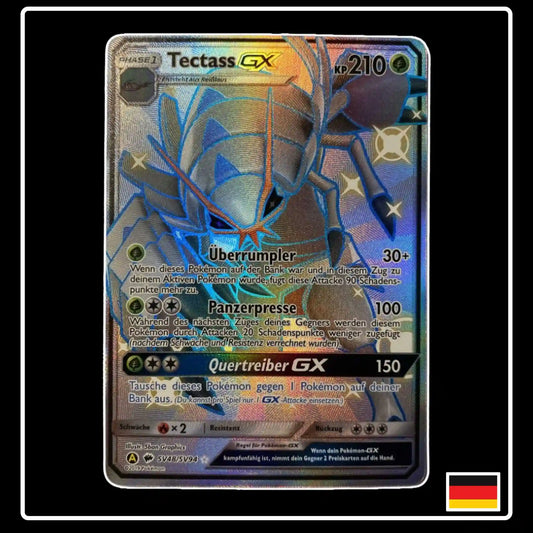 Tectass GX Shiny SV48/SV94 Pokemon Verborgenes Schicksal