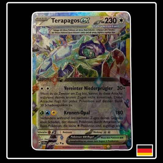 Terapagos ex 128/142 Pokemon Stellarkrone