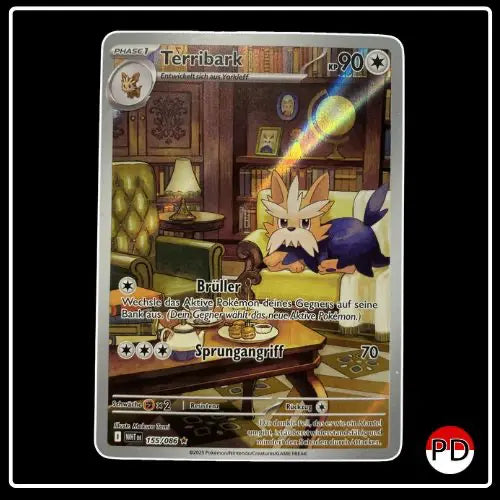 Terribark Illustration Rare 155/086 Pokemon Weisse Flammen