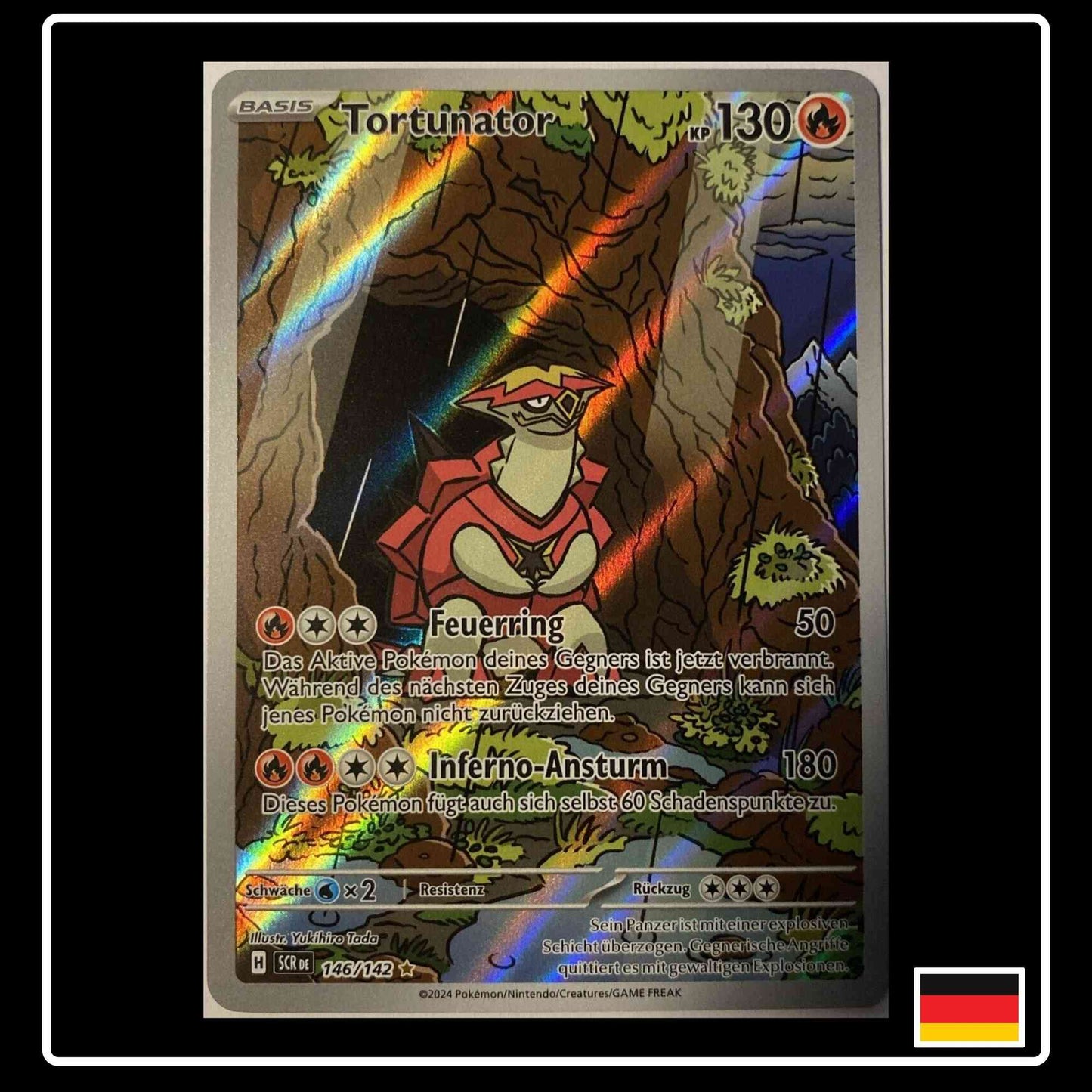 Tortunator Illustration Rare 146/142 Pokemon Stellarkrone