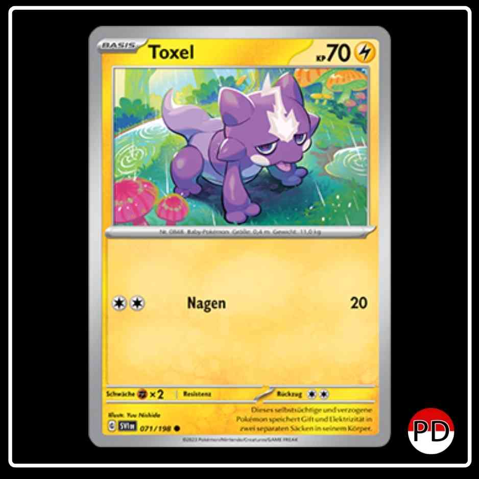 Toxel 071/198 Pokemon Karmesin & Purpur