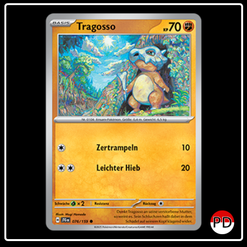 Tragosso 076/159 Pokemon Reisegefährten