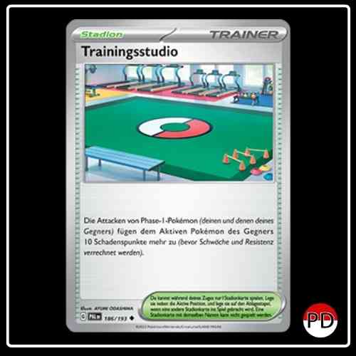 Trainingsstudio 186/193 Pokemon