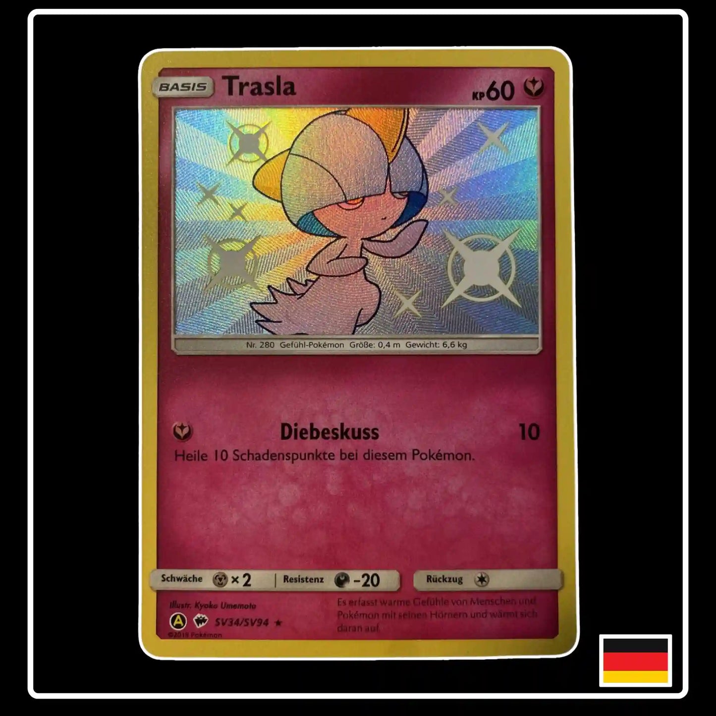 Trasla Shiny SV34 Pokemon Verborgenes Schicksal