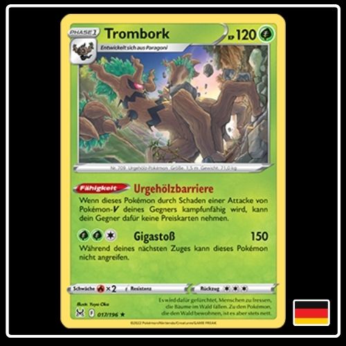 Trombork 017/196 Pokemon Verlorener Ursprung