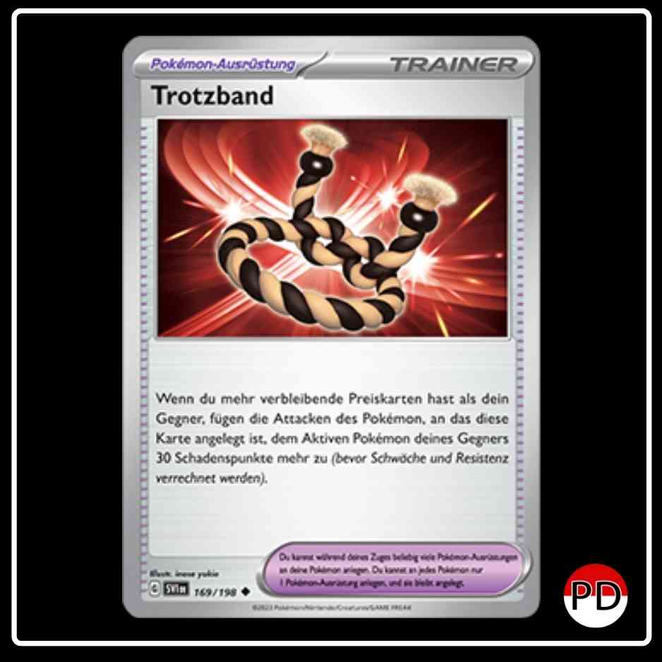 Trotzband 169/198 Pokemon Karmesin & Purpur