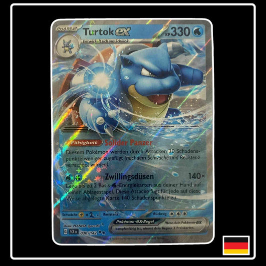 Turtok ex 030/142 Pokemon Stellarkone