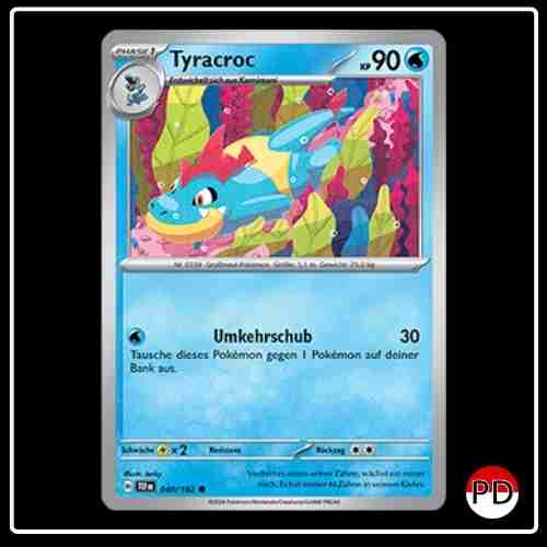 Tyracroc 040/162 Pokemon Gewalten der Zeit