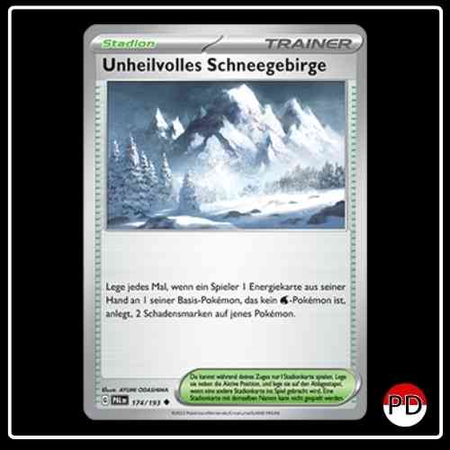 Unheilvolles Schneegebirge 174/193 Pokemon