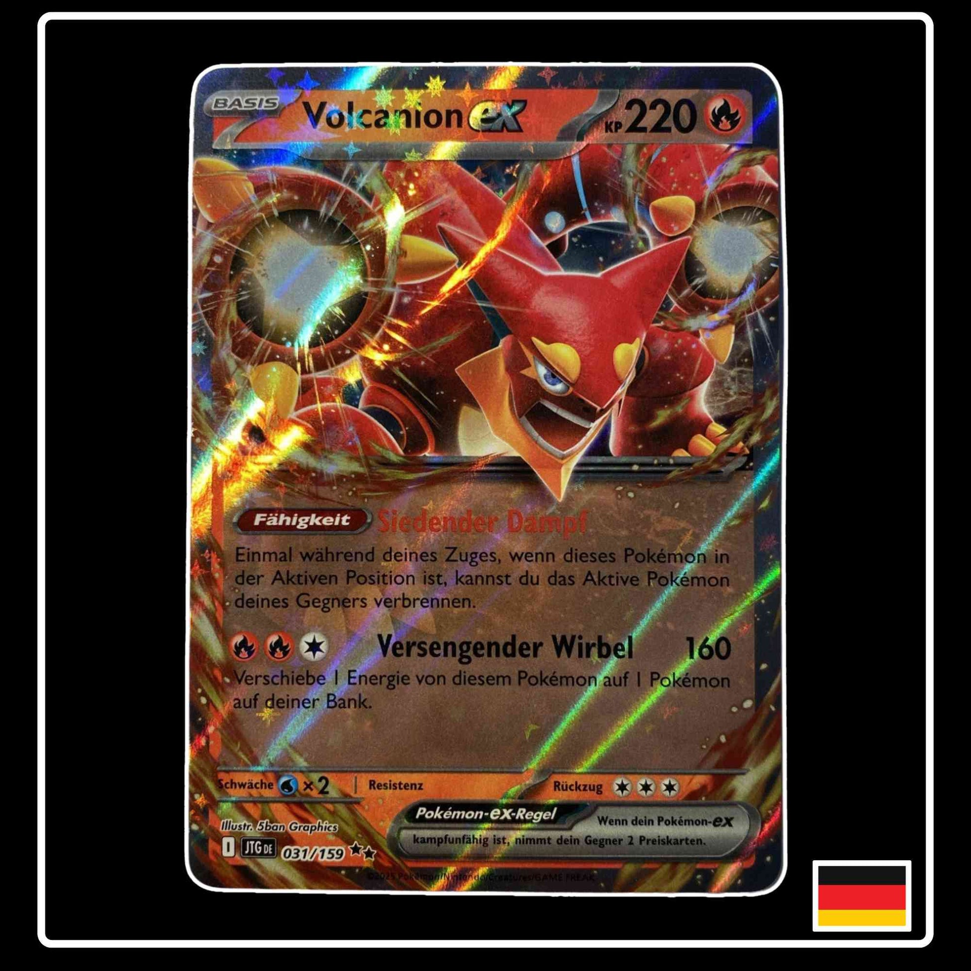 Volcanion ex 031/159 Pokemon Reisegefährten