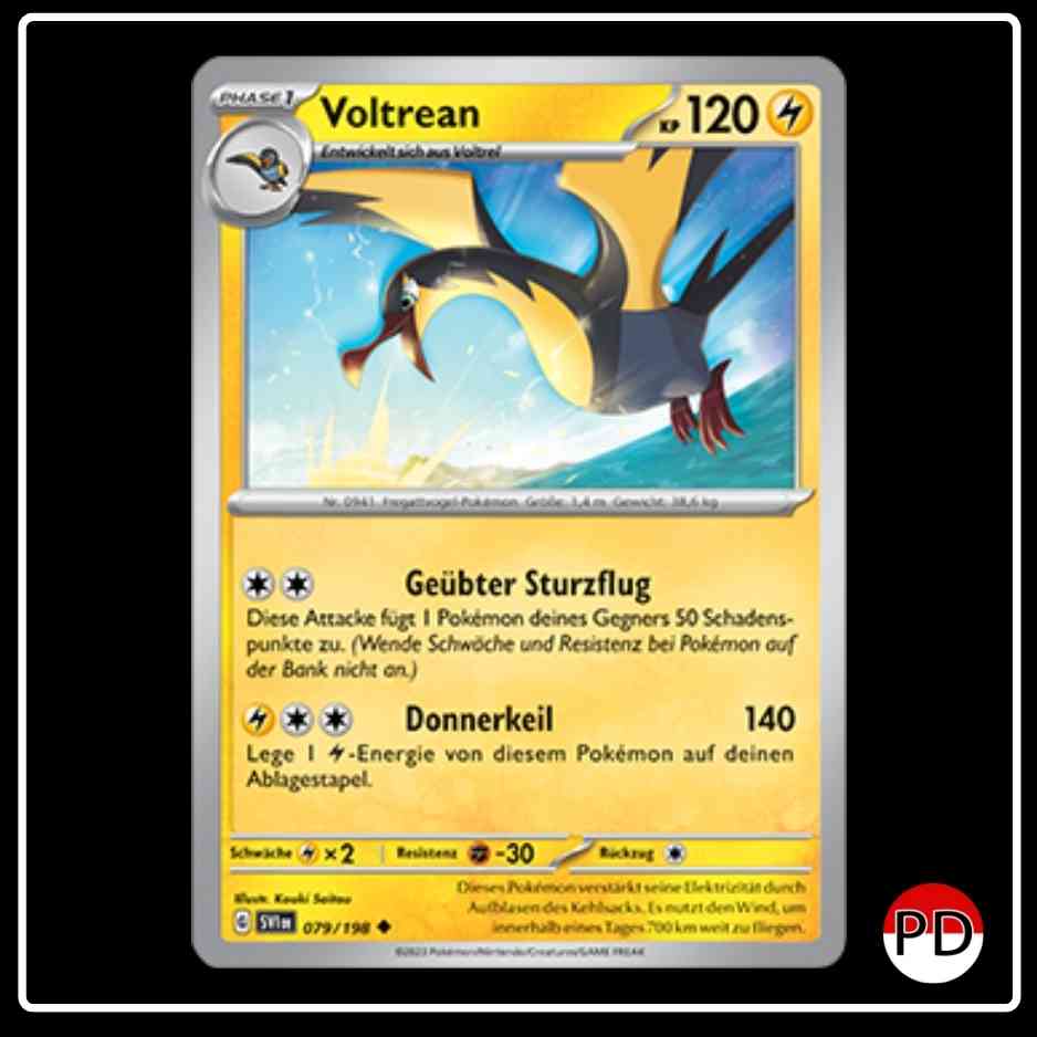 Voltrean 079/198 Pokemon