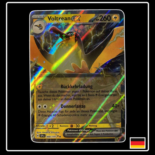 Voltrean ex 068/191 Pokemon Stürmische Funken