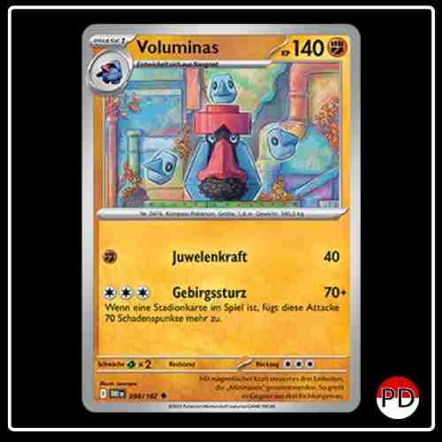 Voluminas 098/182 Pokemon Ewige Rivalen