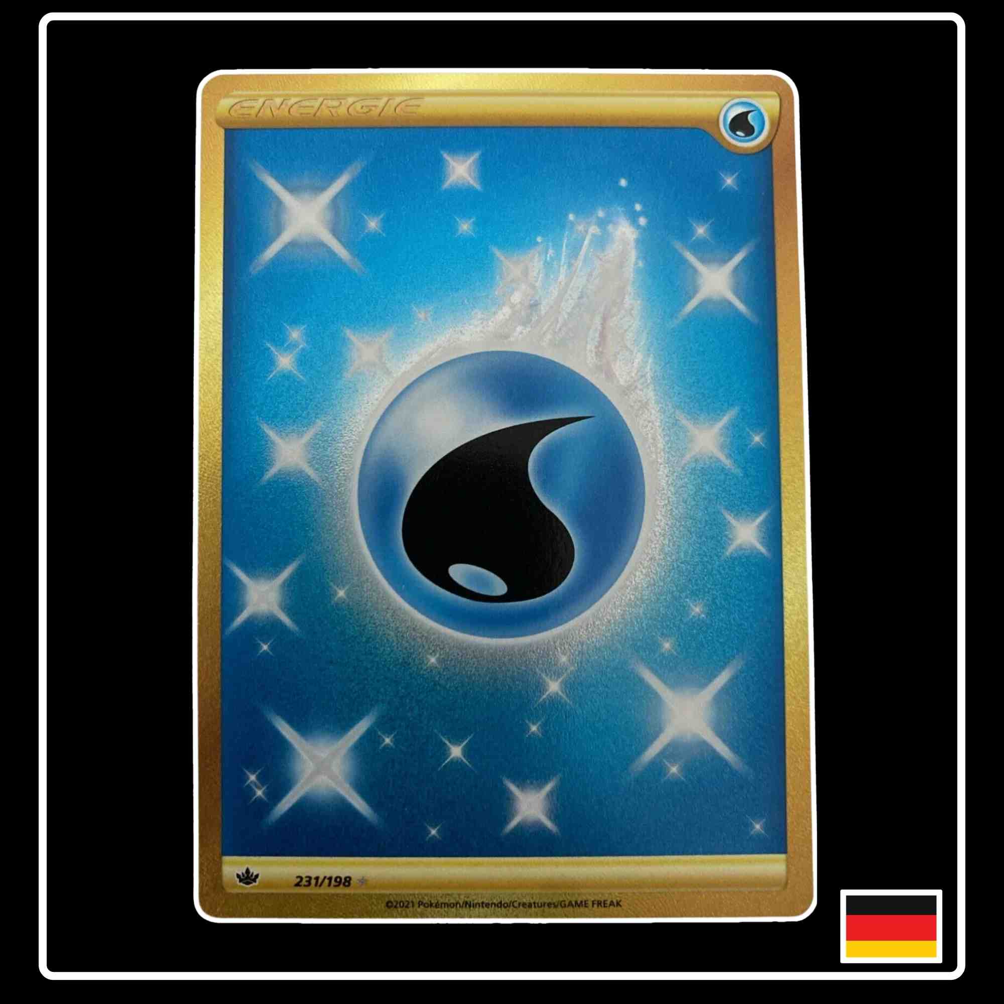 golden water energy pokemon card Wasser-Energie GOLD 231/198 Schaurige Herrschaft – PokeDirris