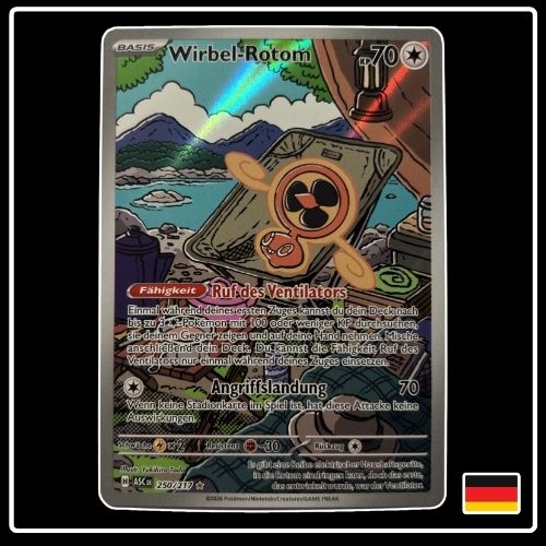 Wirbel-Rotom Illustration Rare 250/217 Pokemon Erhabene Helden