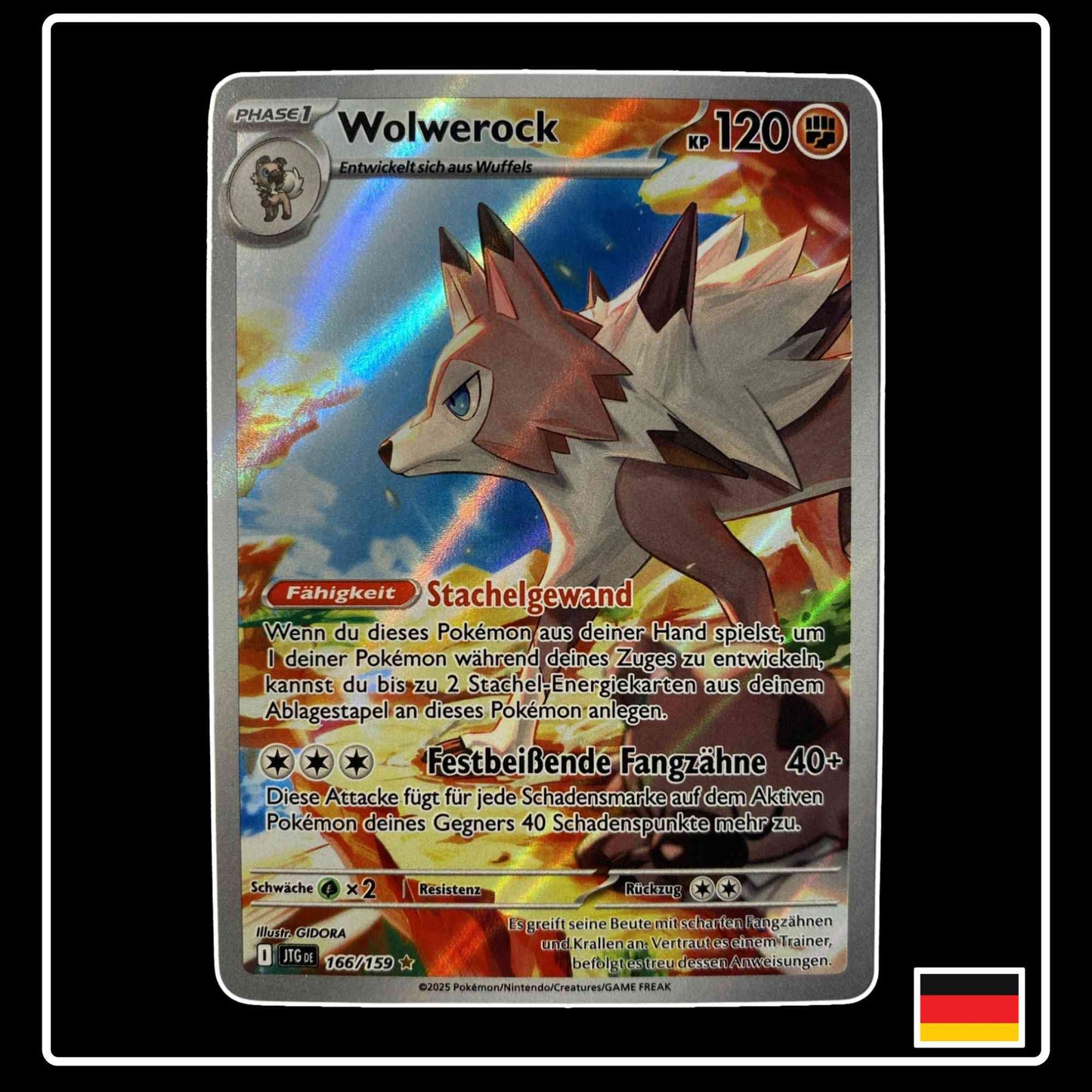 Wolwerock 166/159 Pokemon Reisegefährten