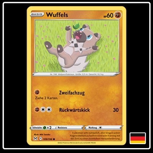 Wuffels 109/196 Pokemon Verlorener Ursprung