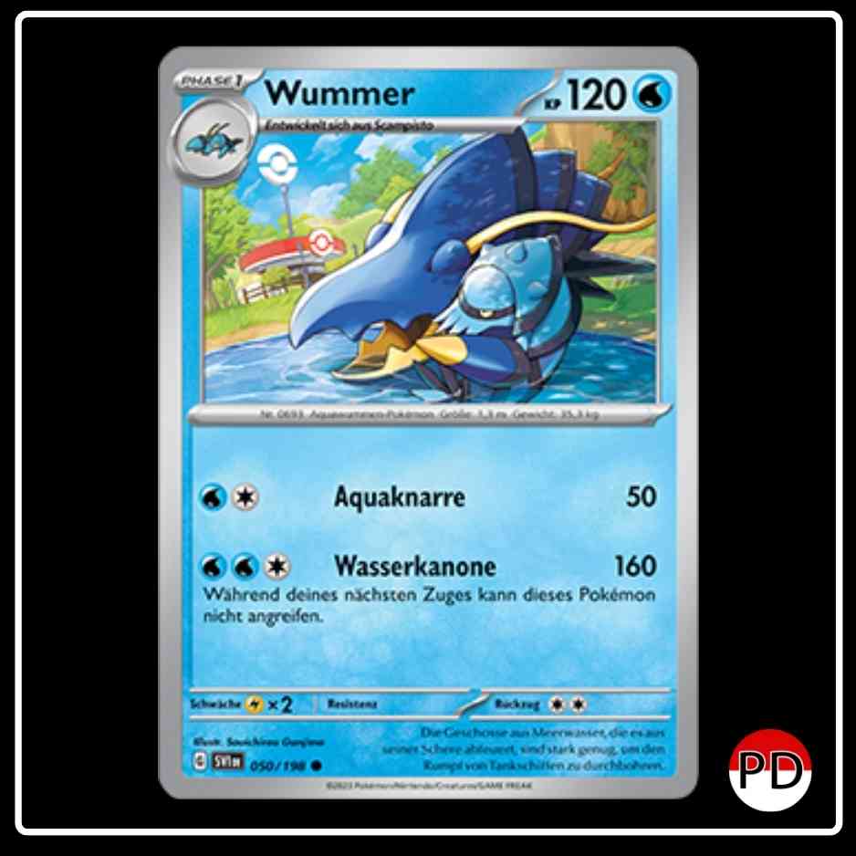 Wummer 050/198 Pokemon Karmesin & Purpur