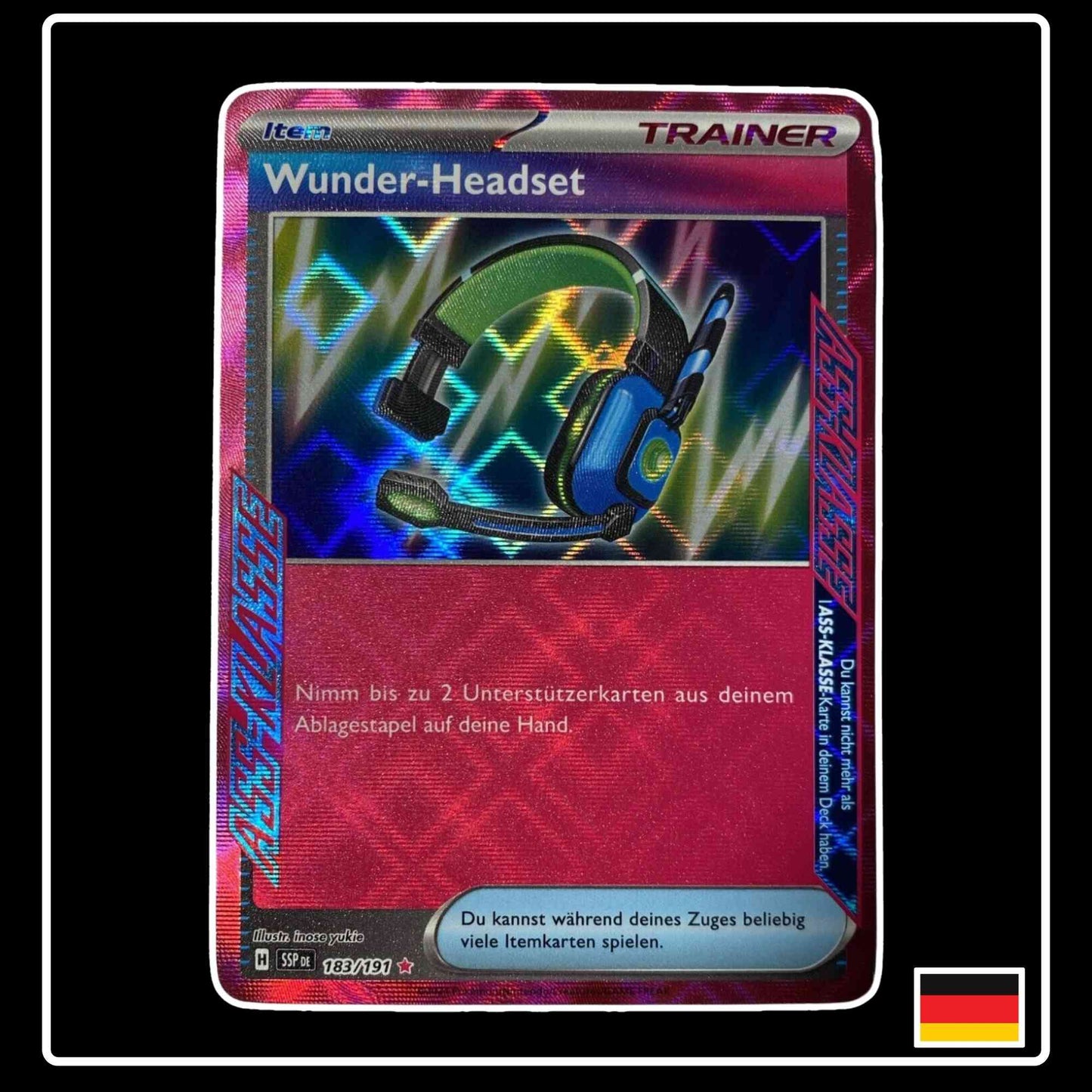 Wunder-Headset 183/191 Pokemon Stürmische Funken