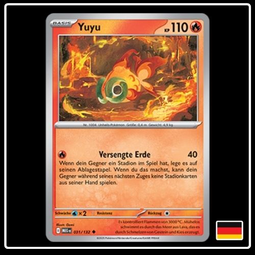 Yuyu 031/132 Pokemon Mega Entwicklung