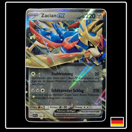Zacian ex SVP DE 198 Pokemon Promo