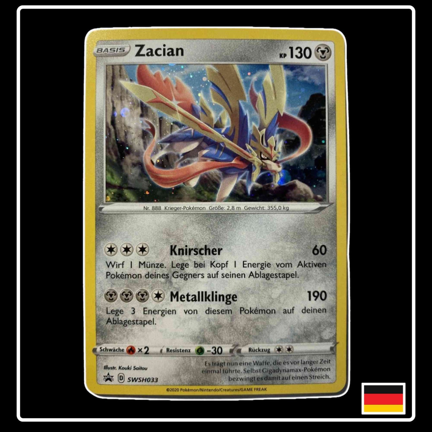 Zacian SWSH003 Pokemon Black Star Promo