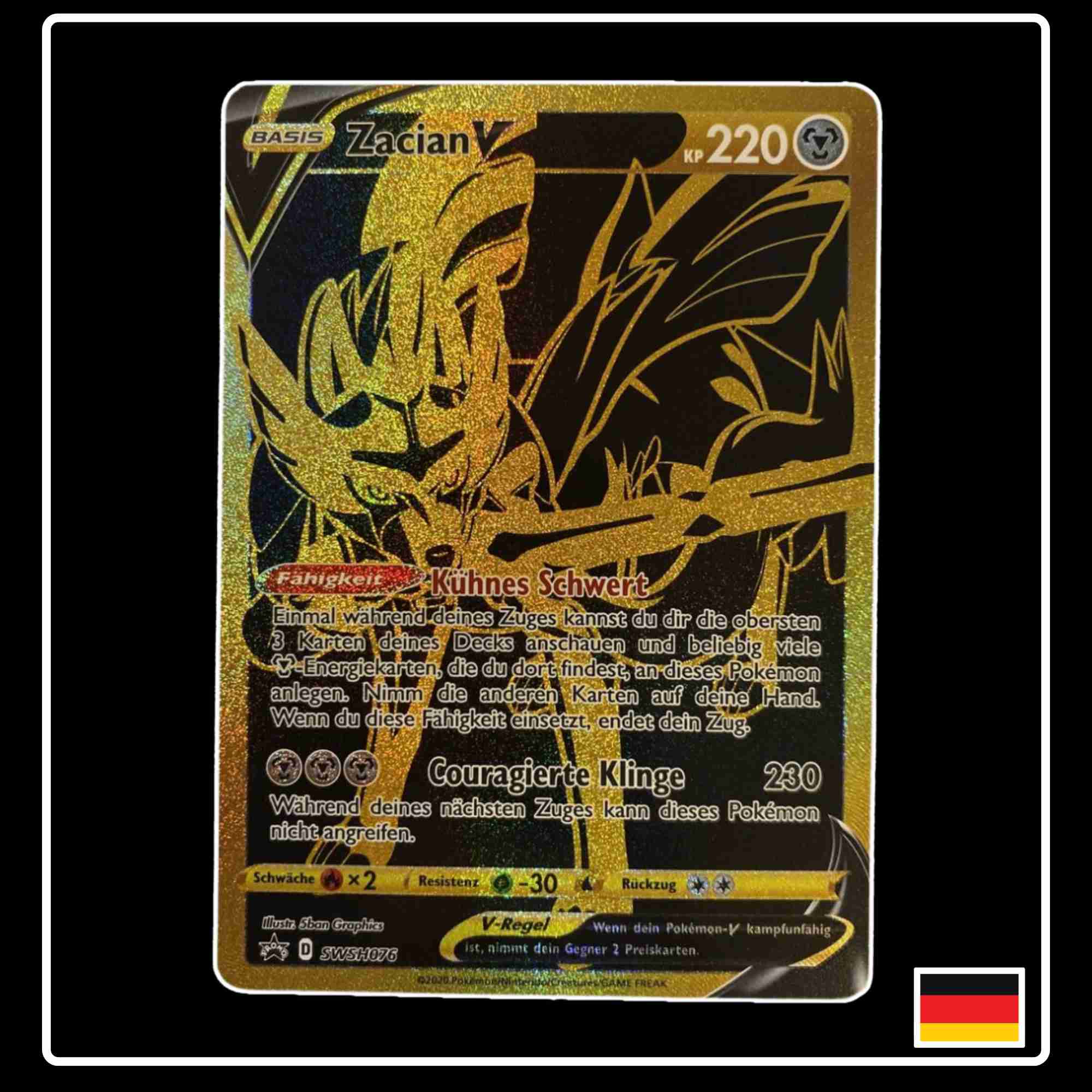 pokemon card zacian v gold Pokemon: Hidden Fates Ultra-Premium Collection main image 1