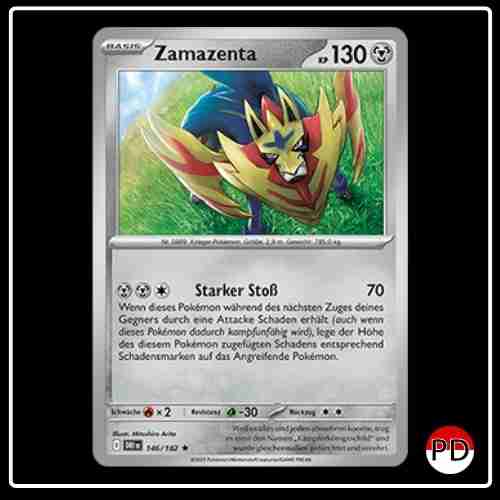 Zamazenta 146/182 Pokemon Ewige Rivalen