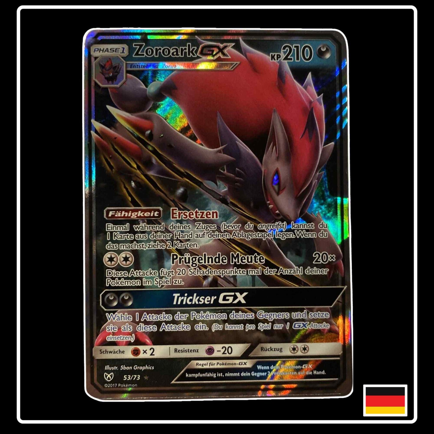 Zoroark GX 53/73 Pokemon Schimmernde Legenden