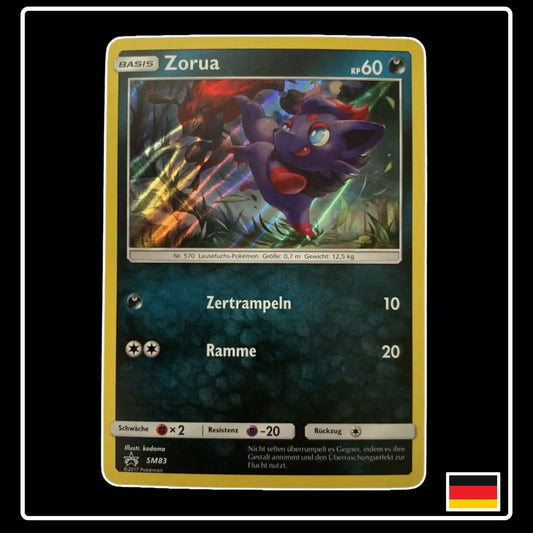 Zorua HOLO SM83 Pokemon SM Black Star Promo