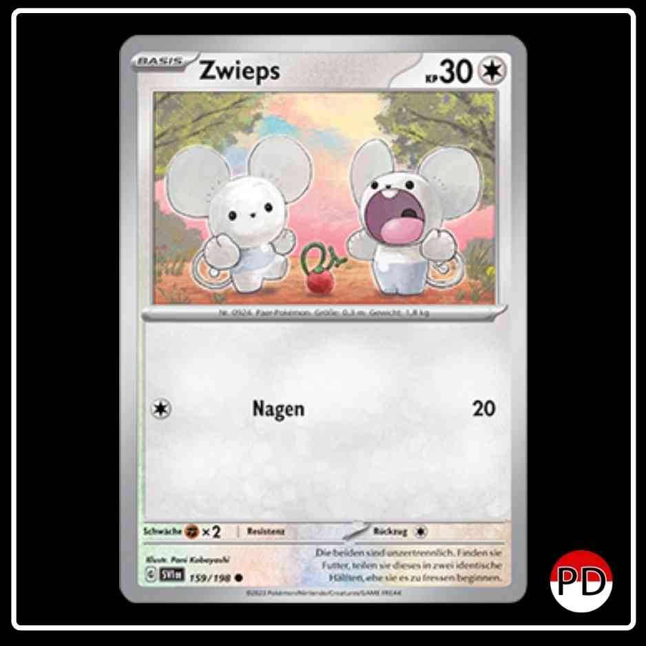 Zwieps 159/198 Pokemon