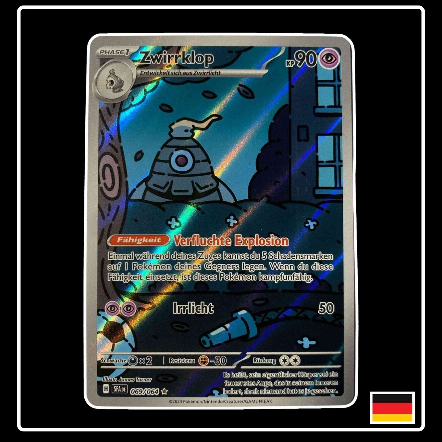 Zwirrklop Illustration Rare 069/064 Nebel der Sagen