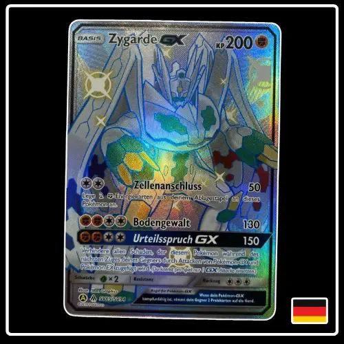 Zygarde GX Shiny SV65/SV94 Pokemon Verborgenes Schicksal