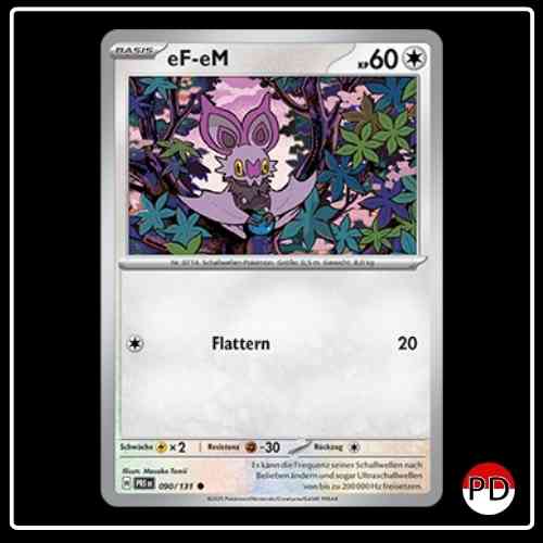 eF-eM 090/131 Pokemon Prismatische Entwicklungen