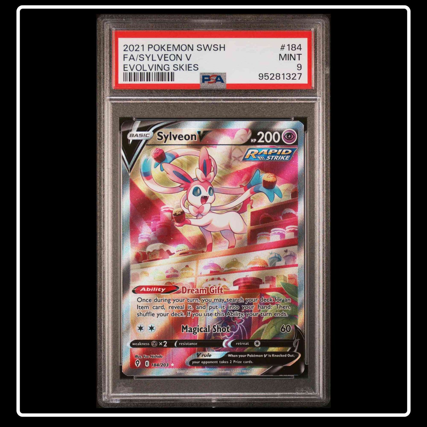 Feelinara V Alternative Art 184/203 Drachenwandel PSA 9