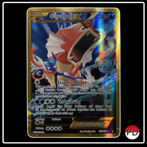 Garados EX Full Art 123/122 Pokemon XY TURBOfieber