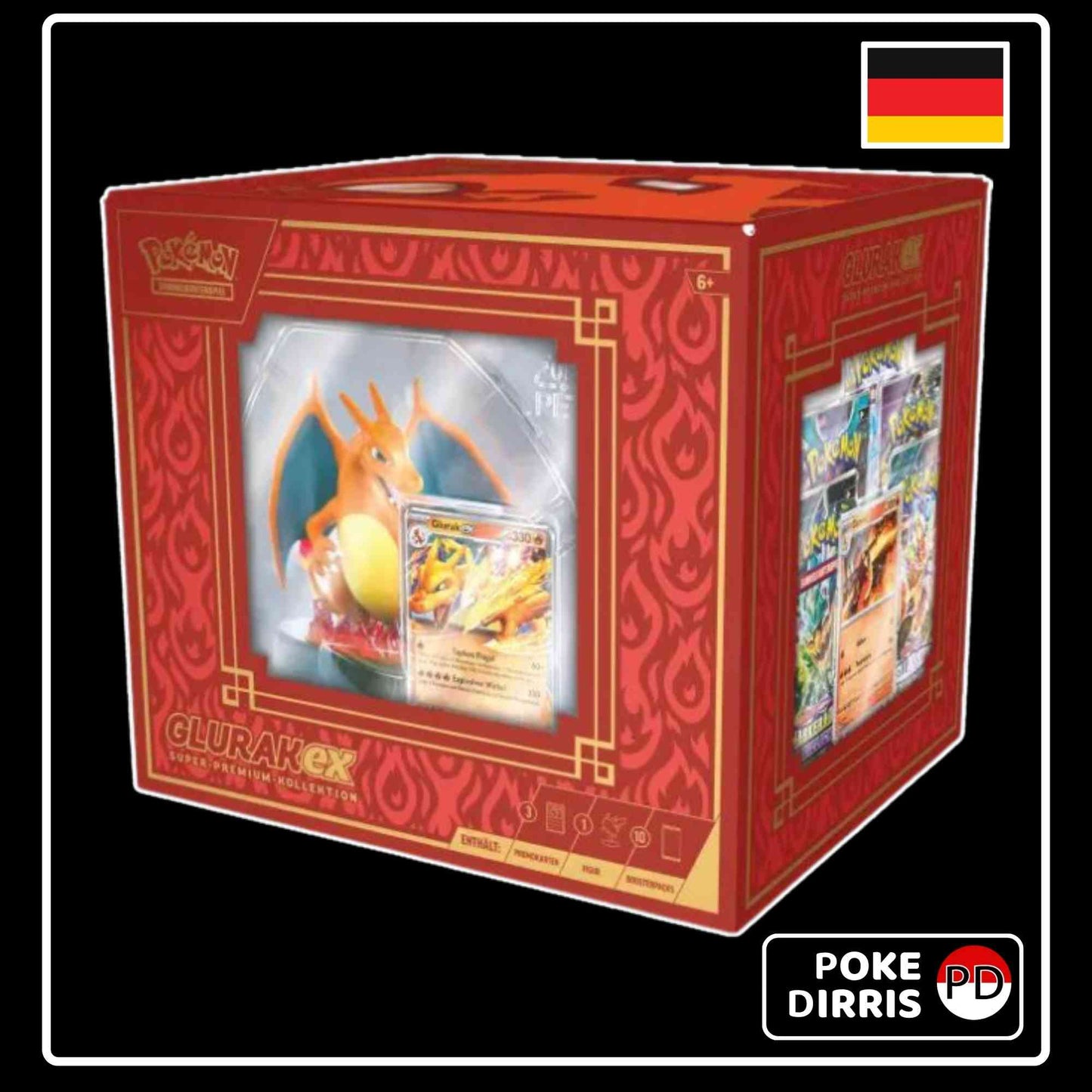Pokemon Glurak ex Super Premium Kollektion (DE)
