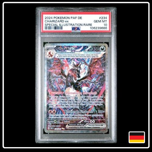 Glurak ex SIR 234/091 Pokemon Paldeas Schicksale PSA 10