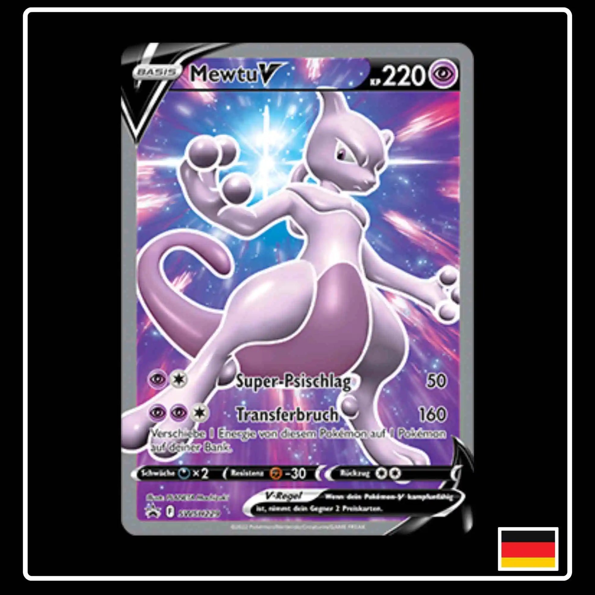 Mewtu Full Art Pokemon GO SWHS229