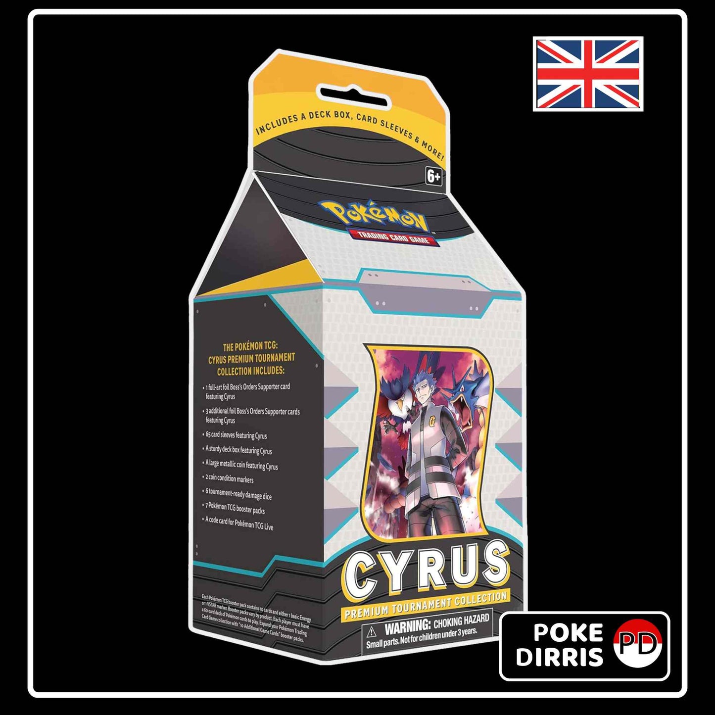 Pokemon SWSH Klara oder Cyrus Premium Tournament Collection (EN)