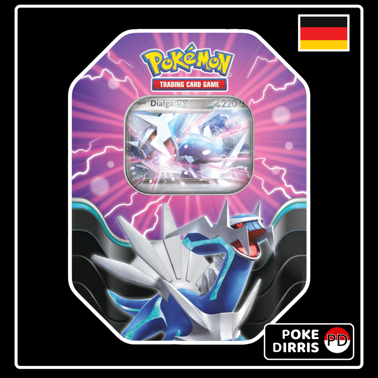 Pokémon Tin Box Dialga ex Frühjahr 2025 (DE)