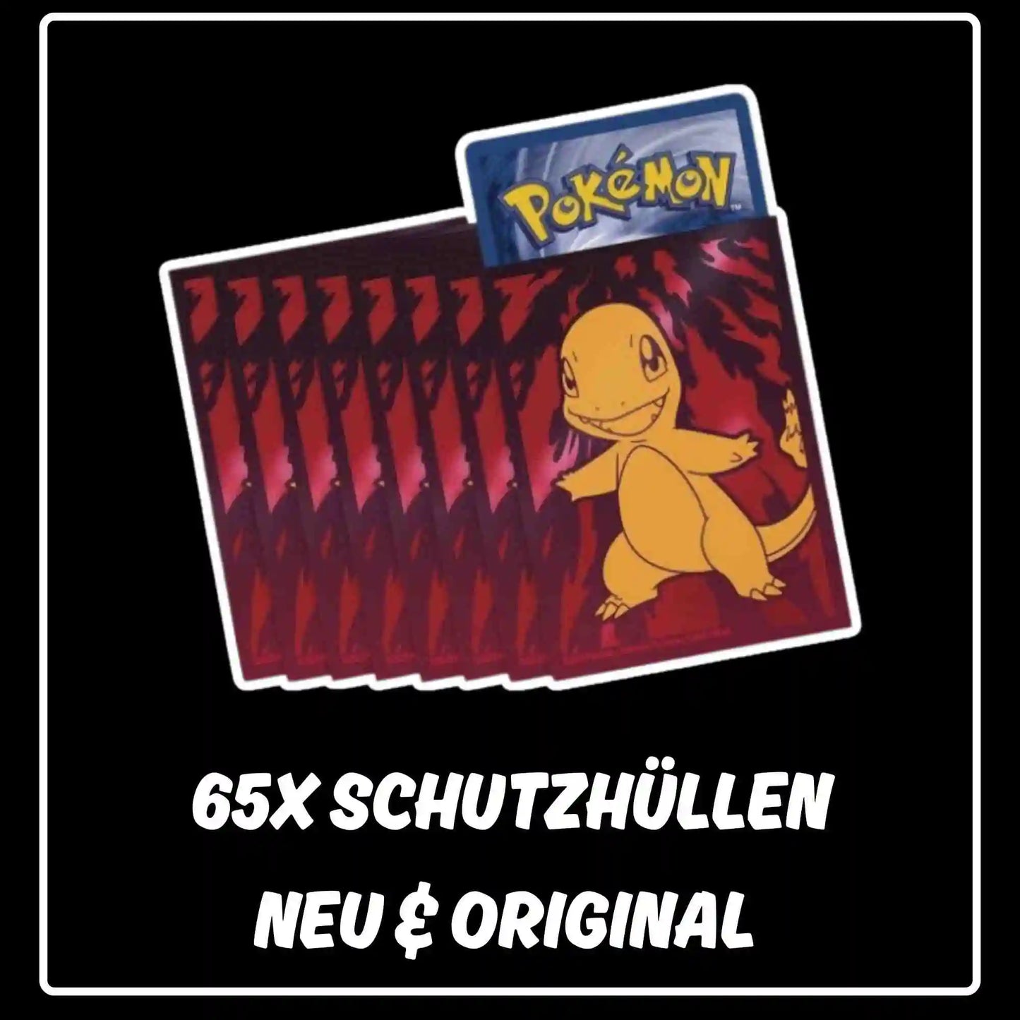 Pokemon Schutzhüllen Obsidianflammen Top Trainer Box