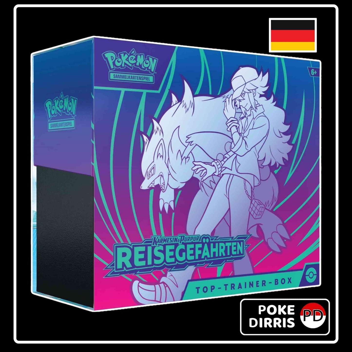 Pokemon Reisegefährten Top Trainer Box Deutsch