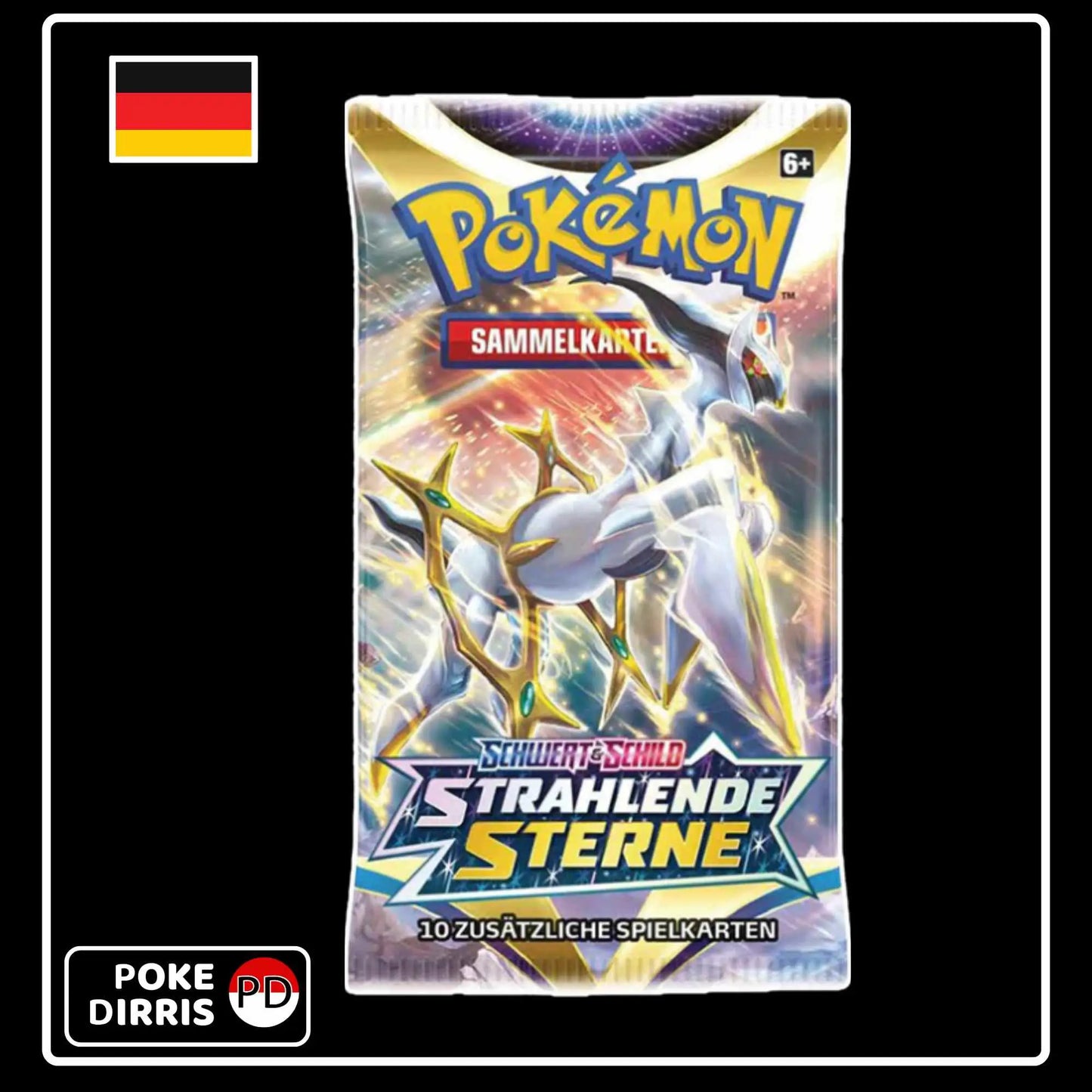 Pokemon Strahlende Sterne Booster Pack