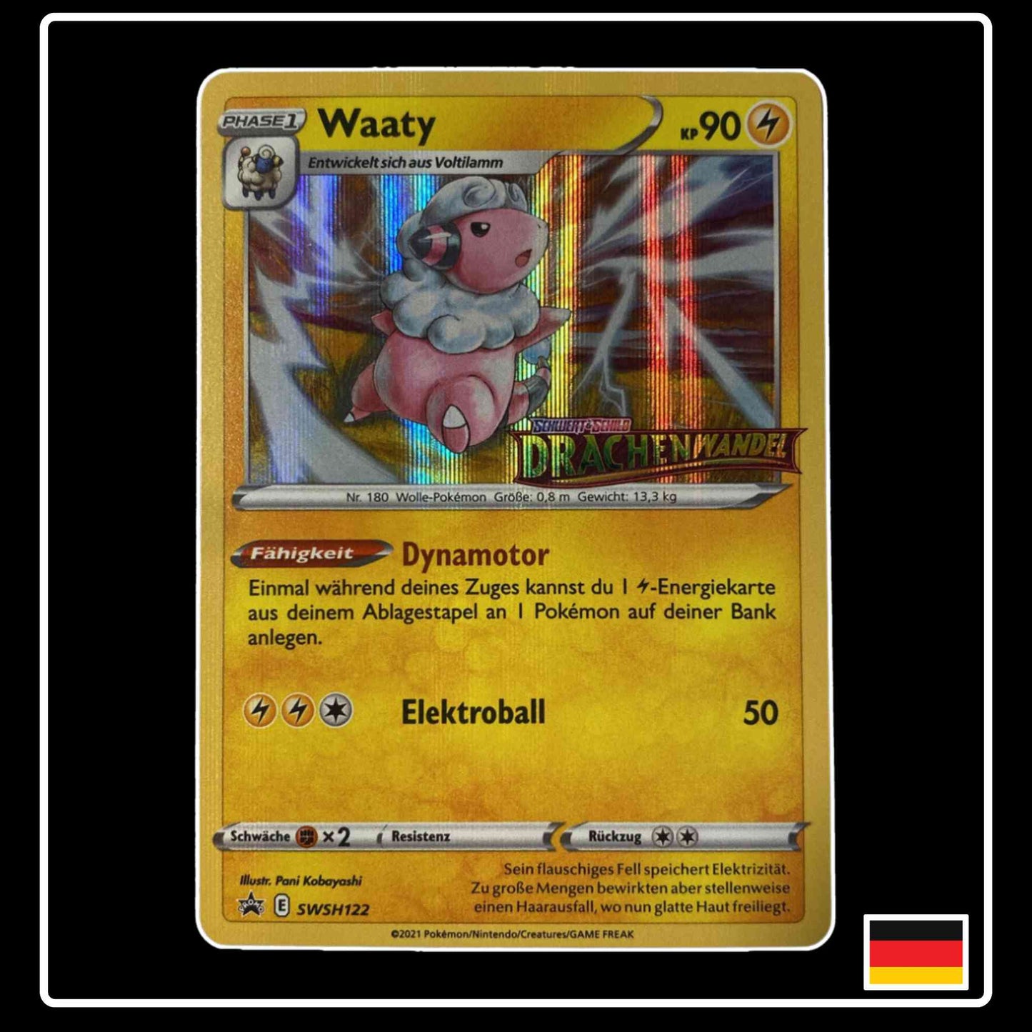 Waaty SWSH122 Drachenwandel Pokemon Promo