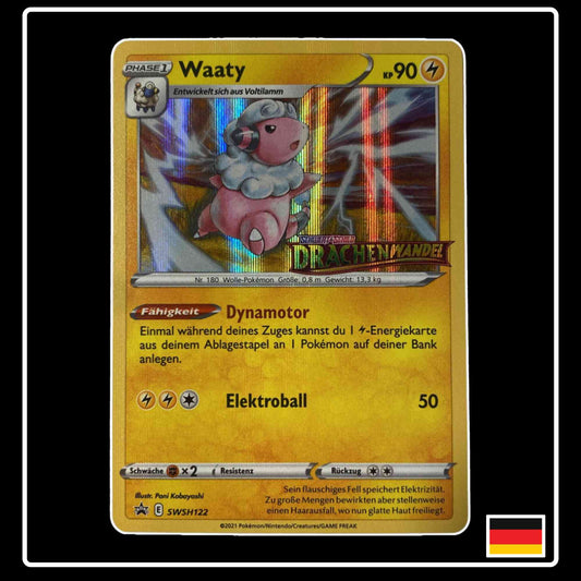 Waaty SWSH122 Drachenwandel Pokemon Promo