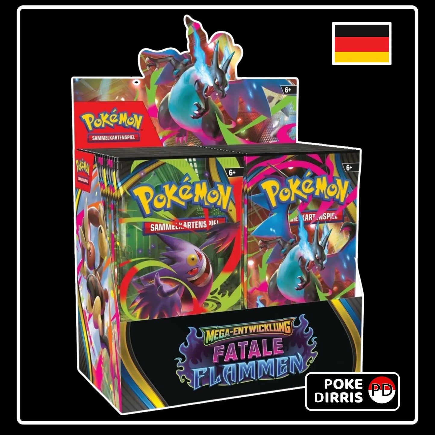 Pokemon Fatale Flammen Booster Box (DE)